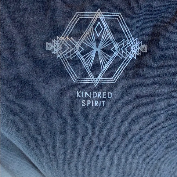 Free People Blue Dip Dye Ombré Top - Picture 4 of 5